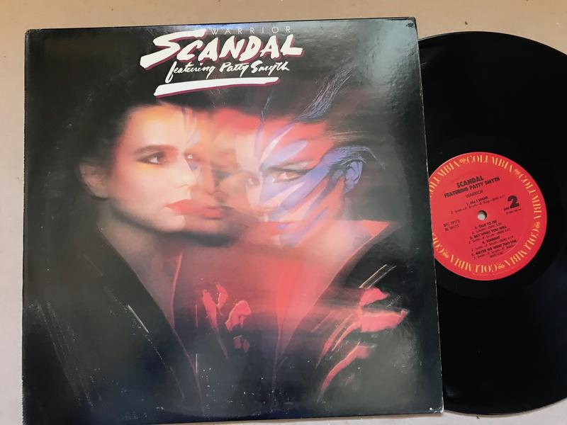 二手西洋黑膠唱片--Scandal / Warrior（USA版）滿千免運費