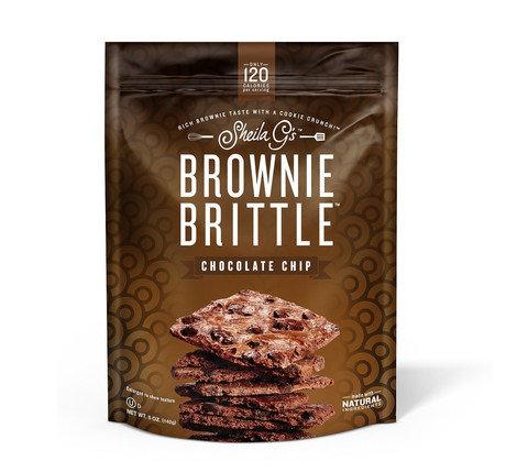 運另+【454g】SHEILA G’S BROWNIE BRITTLE 布朗尼 脆餅 布朗尼 脆片 餅干 含 巧克力豆*