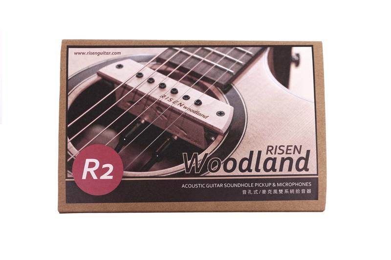 立昇樂器 Risen Woodland R2 音孔式/麥克風雙系統 吉他拾音器 Sennheiser 麥克風收音 公司貨
