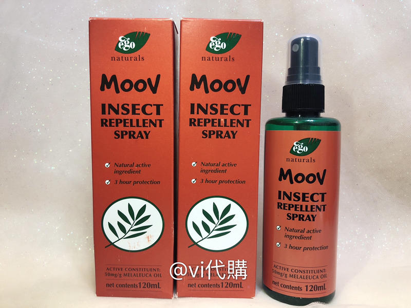 《@vi代購》🇦🇺澳洲  QV MOOV 沐膚 茶樹精油防蚊噴霧液 Insect Repellent Spray