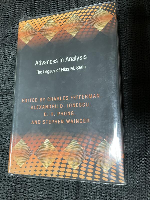 Advances in Analysis:The Legacy of Elias M. Stein（全新未使用,附書套）