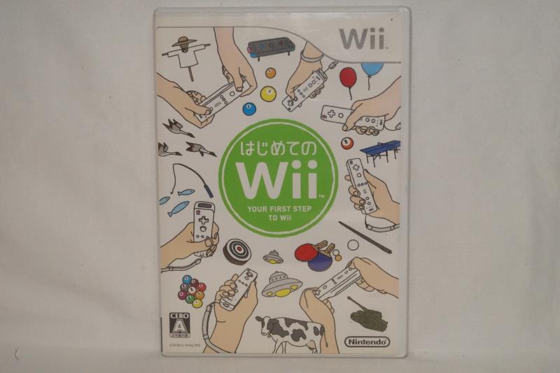 Wii 第一次接觸 YOUR FIRST STEP TO Wii 日版 (保證有貨, 請直接下單即可)