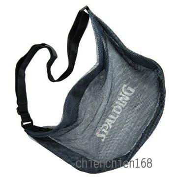 SPALDING斯伯丁袋類系列  單顆裝籃球網袋/SPB5321N62深藍 單個