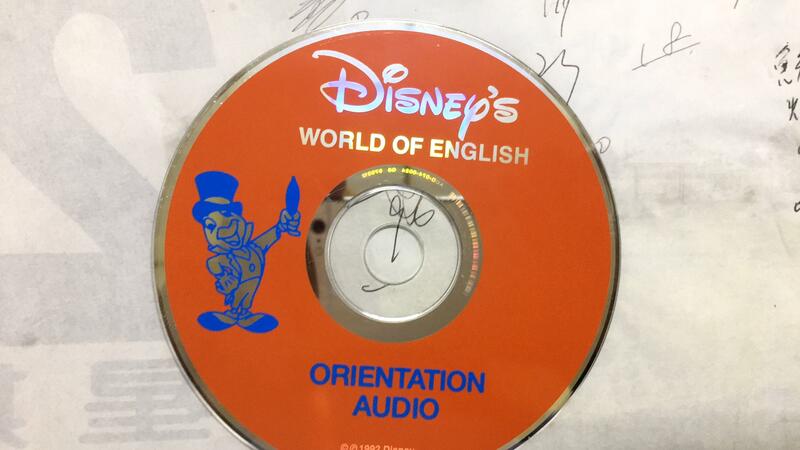 寰宇迪士尼美語Disney's world of English orientation audio CD Z138