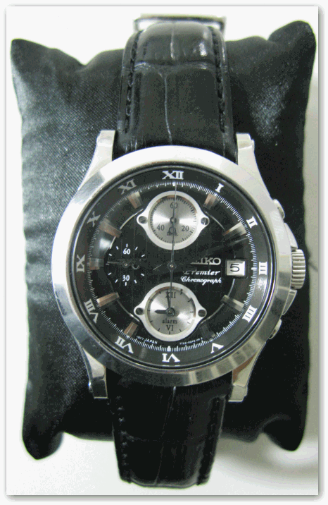 SEIKO Premier 皮帶手錶一只