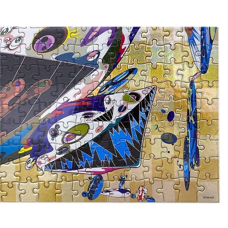 Takashi Murakami 村上隆限量1000片特殊亮面拼圖TAN TAN BO PUZZLE