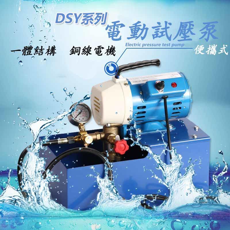 瘋狂買 台灣FUNET代理 DSY-60 試水壓機 居家冷熱水配管測試壓接管漏水 測試壓力0~60Bar 110V 特價