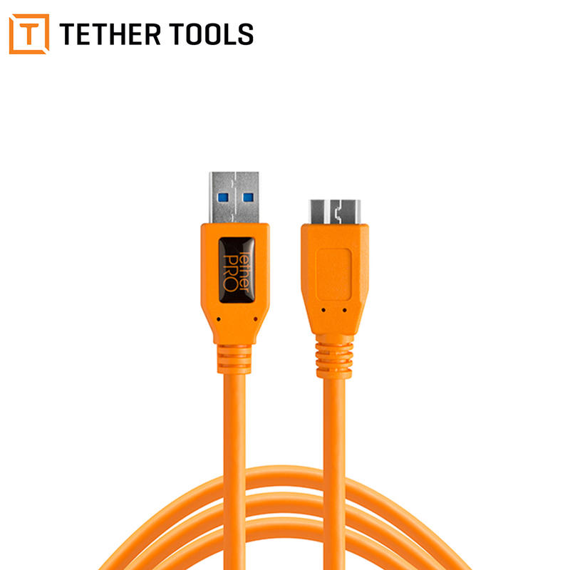 【控光後衛】TetherTools CU5454 USB3.0 轉 USB3.0 Micro-B 拍攝線 傳輸線 4.6
