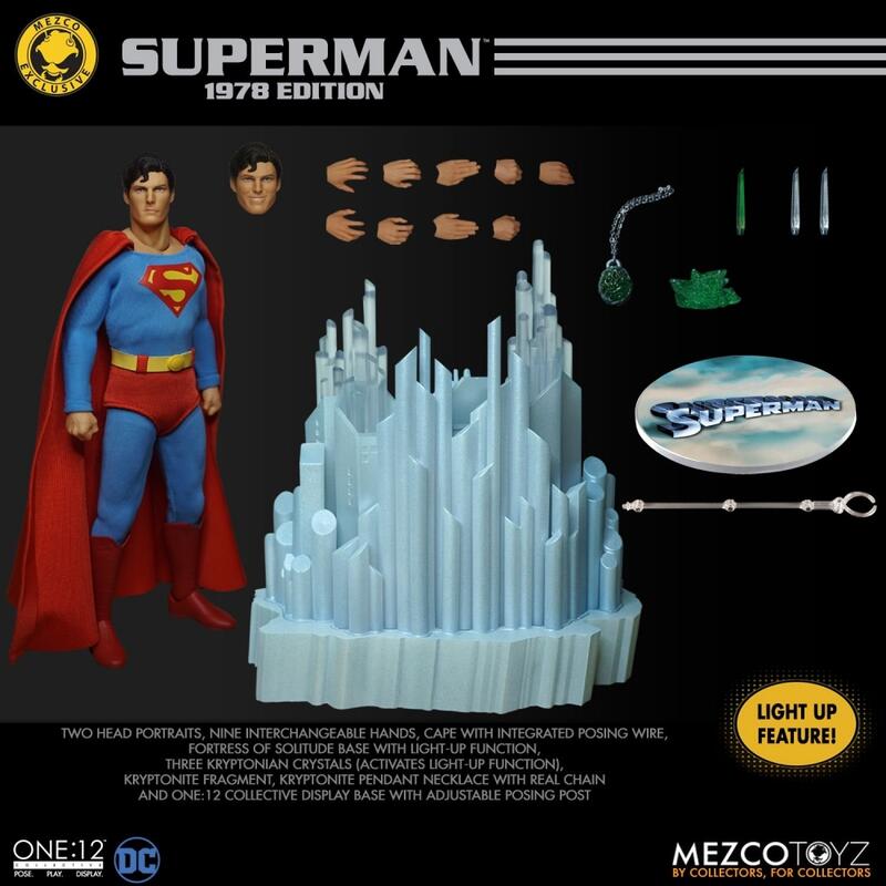 【合川玩具】預約免訂金 2020 Q4 美版 MEZCO One:12 DC Superman-1978 超人 ADA