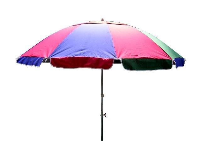 【攤位傘 遮陽傘】大型海灘傘-50英吋圓形(子母傘)有防風設計-遮陽.擋雨-大陽傘