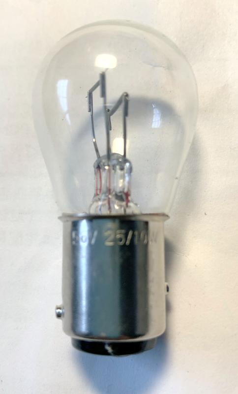 48VDC25/10W雙芯燈泡(BAY15D)(特價!)