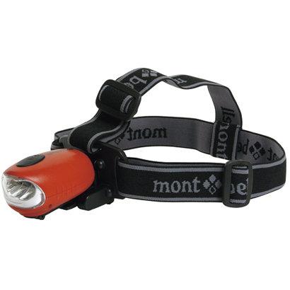 mont-bell Hand Charge Head Light LED 頭燈