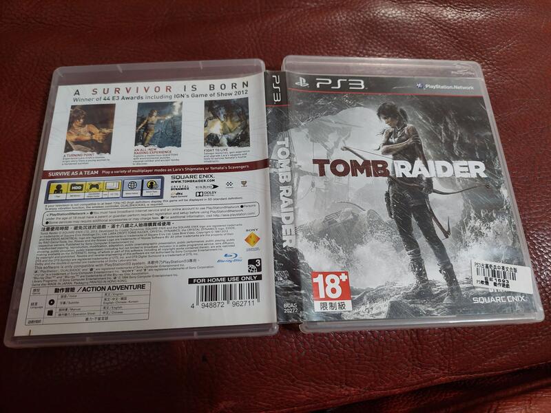 PS3 中文版 古墓奇兵  Tomb Raider Underworld