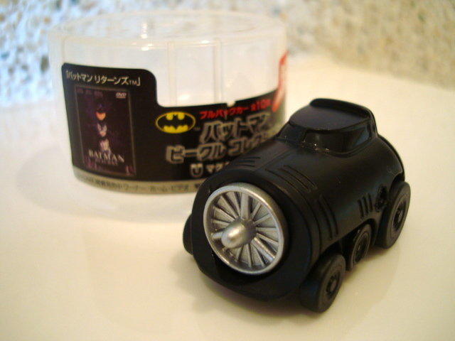 【必勝兄弟】日本 BOSS 限定 BATMAN 蝙蝠俠 超炫 可吸附型 蝙蝠車 No.3 全新品