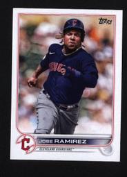  2021 Topps Heritage #298 Jose Ramirez Cleveland