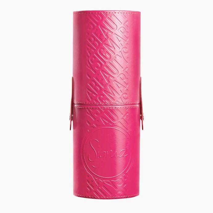 Sigma BRUSH CUP - SIGMA PINK 粉紅橢圓形刷具收納筒化妝刷筒刷具筒 【愛來客】官方授權經銷商