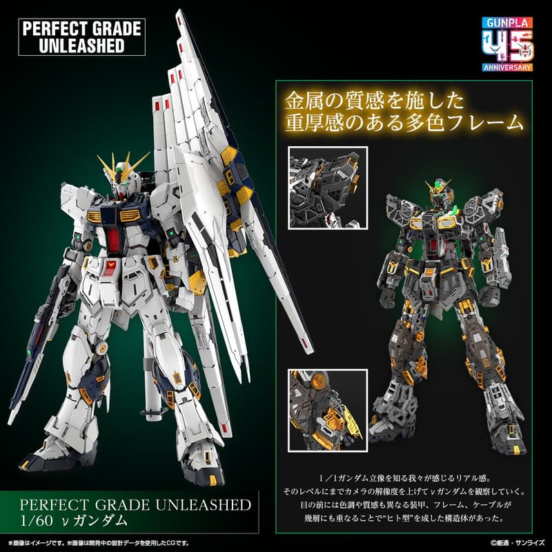 【鋼普拉】現貨 限量 BANDAI 萬代 PG UNLEASHED PGU 1/60 RX-93 v鋼彈 牛鋼 含地台