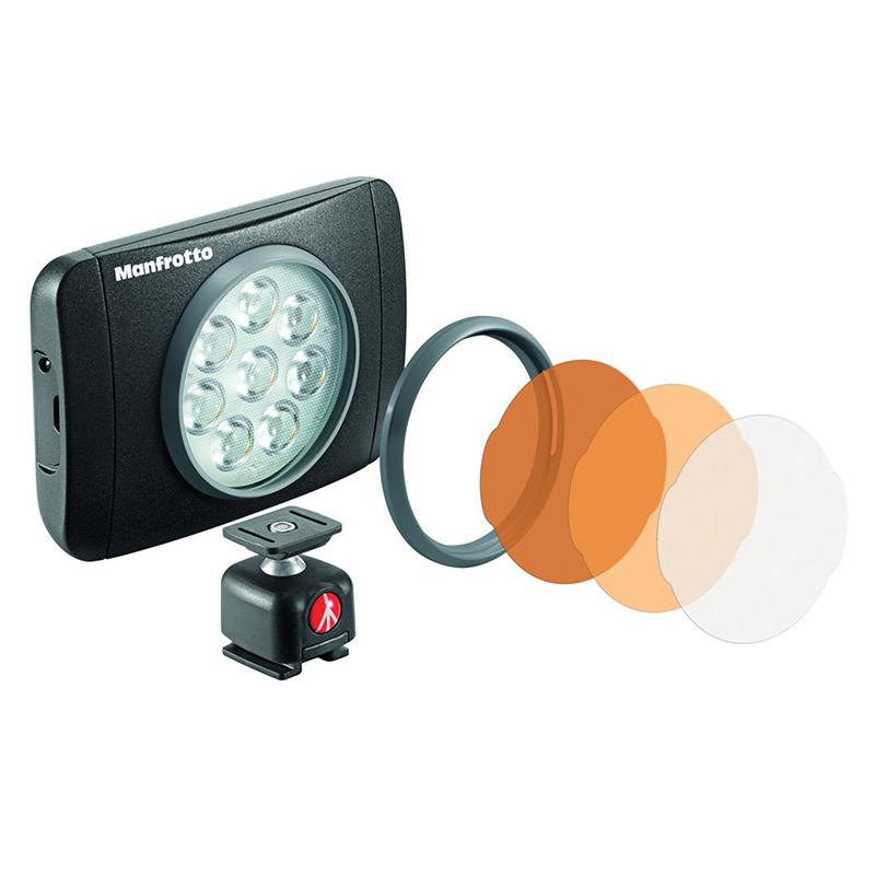 ◎相機專家◎ Manfrotto LUMIMUSE 8 LED 補光燈 LED燈 MLUMIEMU-BK 公司貨