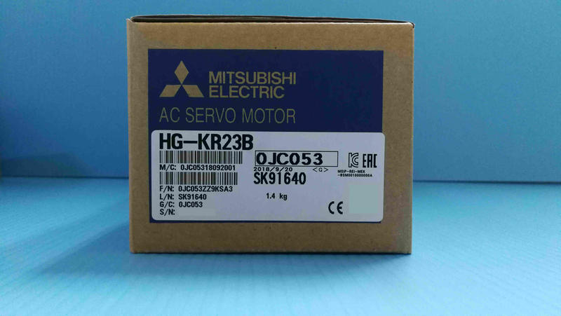 Mitsubishi AC Servo Motor 三菱伺服馬達  HG-KR23B  (新品原裝) 