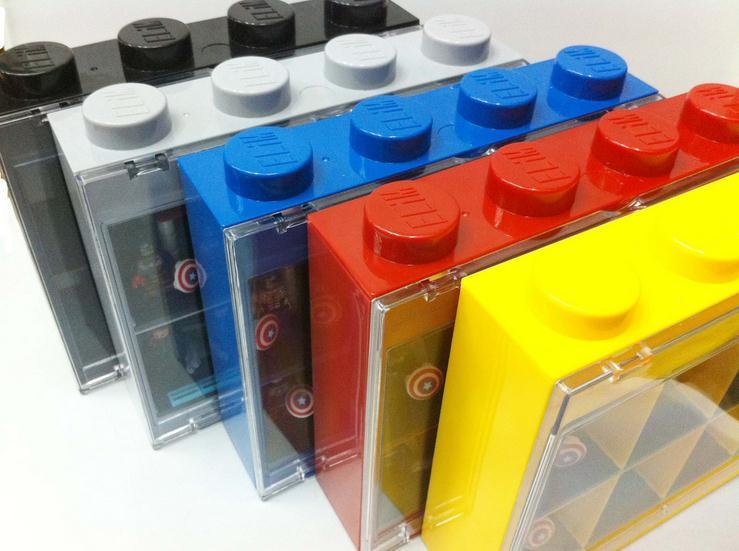 LEGO 樂高人偶相容展示盒 收納盒8格 (非樂高品牌)