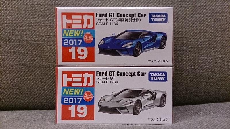 [歐卡城日貨] TAKARA TOMY TOMICA 19 Ford GT Concept Car 兩款合售