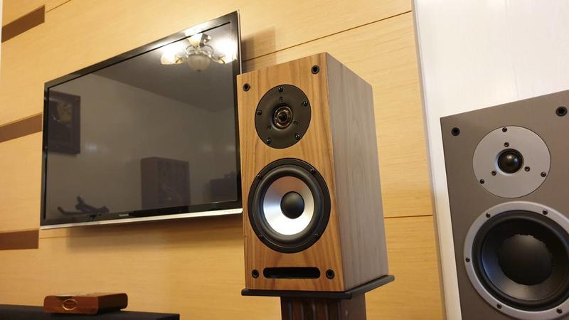 2023年最新上市MS audio 型號:HE502 5.25吋兩音路書架喇叭 採尖鼻子高音.外銷德國複合式鋁質振膜單體