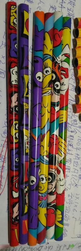 1998至2000年 麥當勞 鉛筆 八支【三十之上 是練眼力的】
