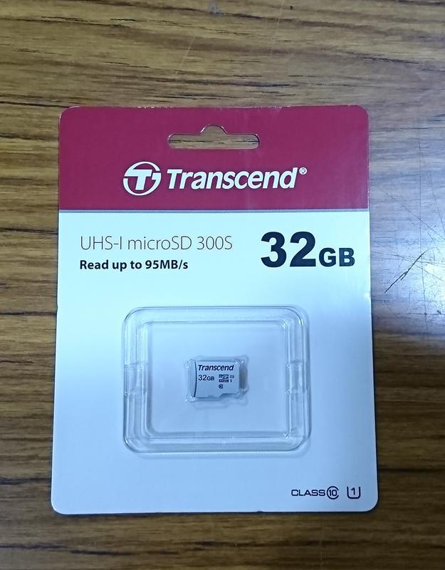 點子電腦-北投◎創見Transcend 32G UHS-I microSD 300S C10 記憶卡◎195元