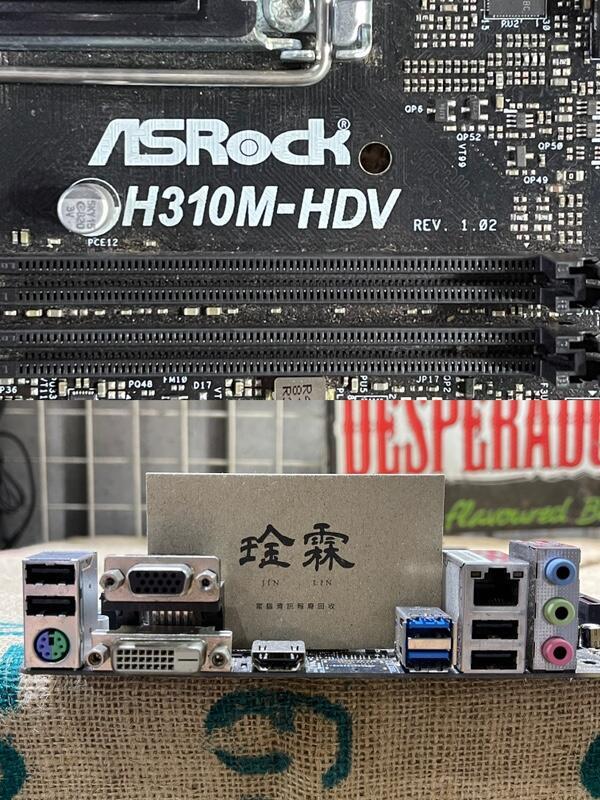  asrock h310m hdv rev 1 02 d4 1151 