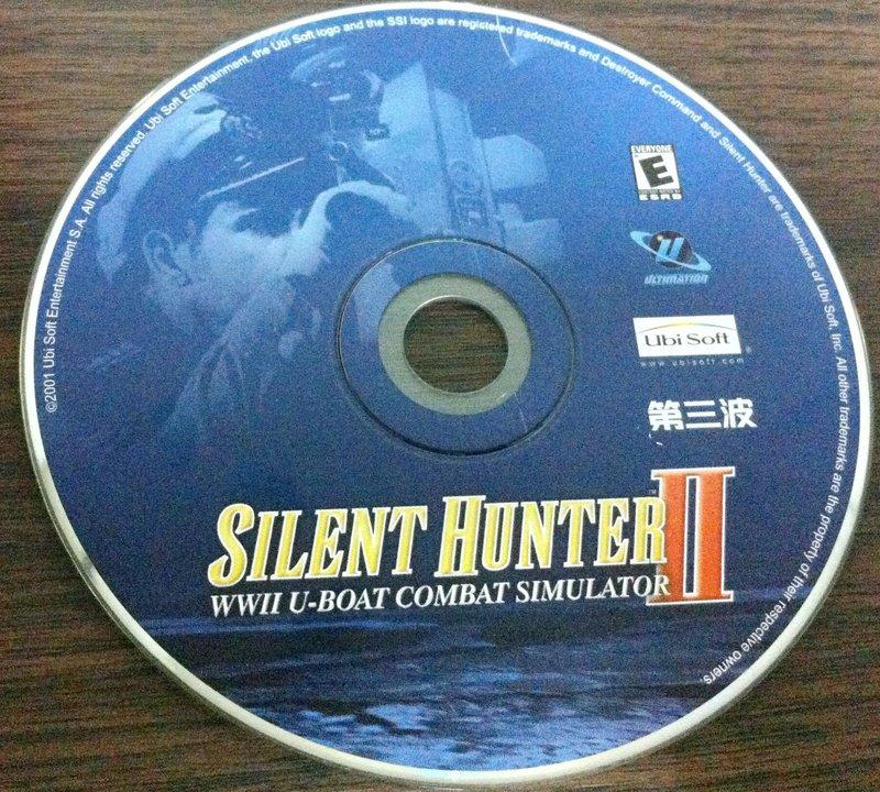 PC GAME:SILENT HUNTER II獵殺潛航2 ~ 二手