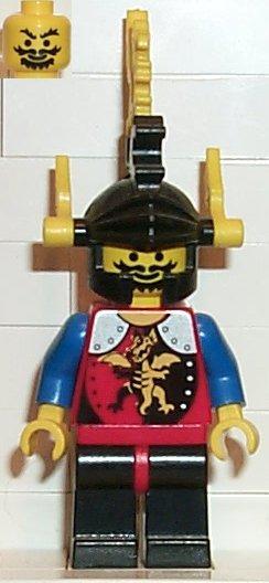 樂高人偶王 LEGO 城堡系列/飛龍士兵 #6043  cas018