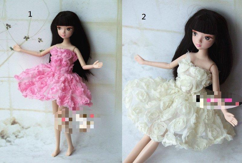 芭比 可兒 娃娃 衣服 時裝 短裙-8