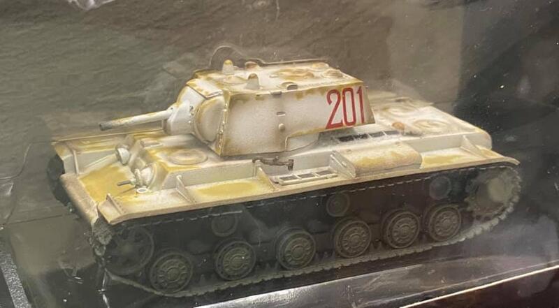 【AY Model】KV-1 KV1 蘇聯 坦克 比例 1/72 完成品 EM 36279