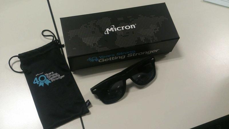 micron 美光40周年紀念墨鏡 太陽眼鏡 偏光太陽眼鏡 復古墨鏡