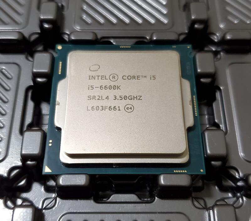 二手美品Intel Core i5 7600K i5 6600K 1151 CPU 可參考i7 6700 7700