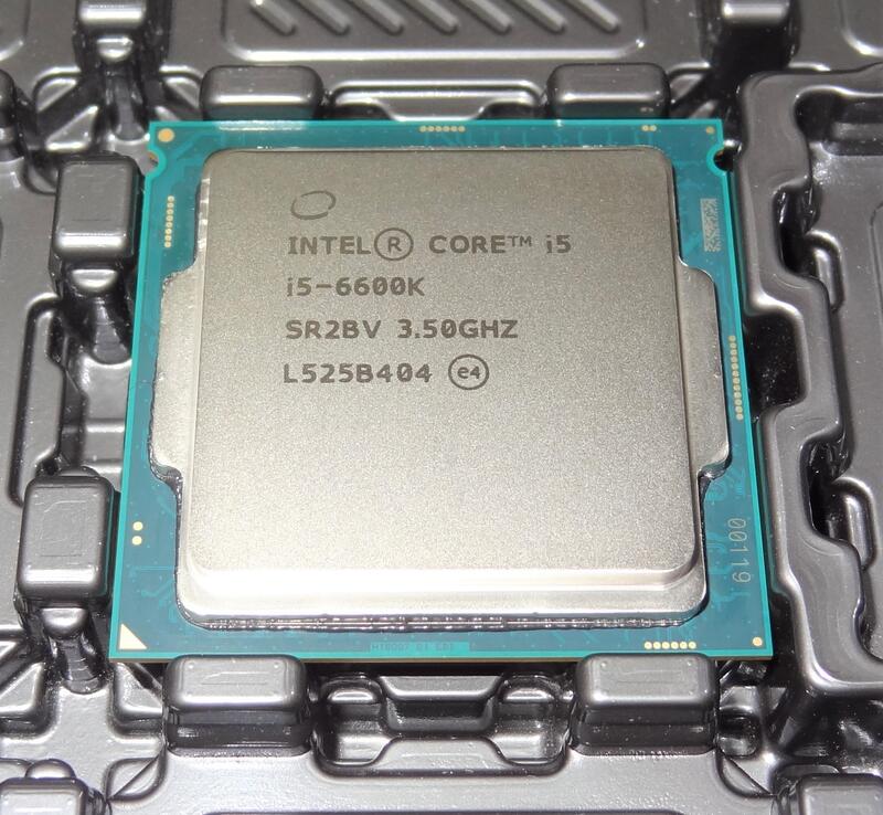 二手美品Intel Core i5 7600K i5 6600K 1151 CPU 可參考i7 6700 7700