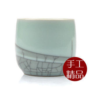 COZY~龍泉青瓷陶瓷杯子獨特個性創意馬克杯星巴克水杯 哥弟窯手工茶杯