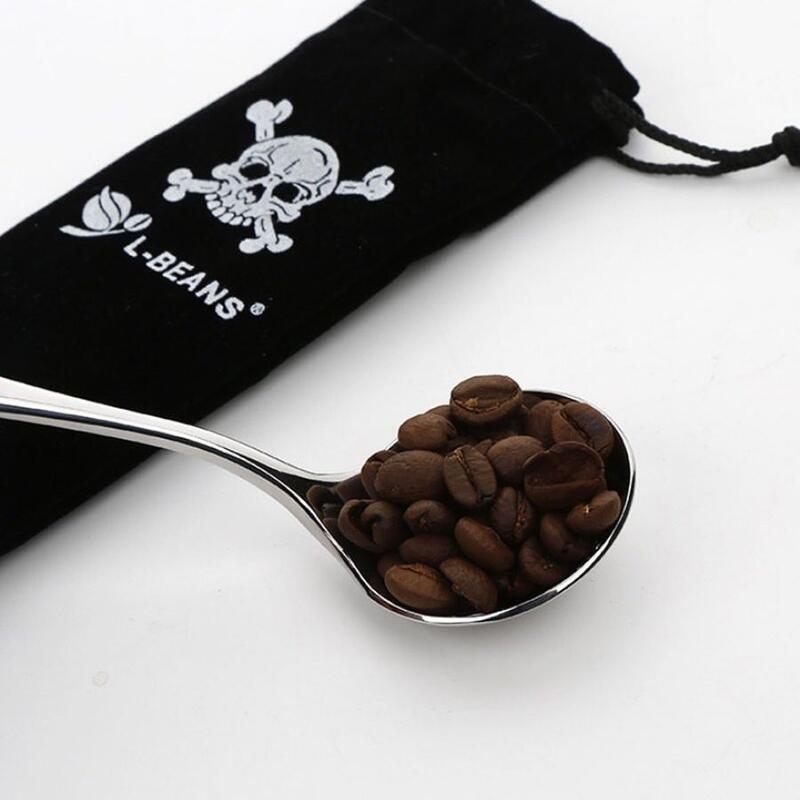LBEAN 咖啡杯測勺 杯測匙 304不鏽鋼標準匙 附收納袋 coffeecupping