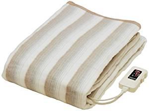 日本製，新包裝原Nakagishi【SUGIYAMA/NA-013K 雙人電毯】188×130cm 鋪蓋兩用