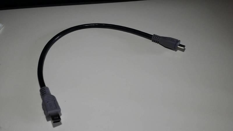 OTG接點Micro USB轉mini USB公對公數據線 對拷線 轉接線 充電線