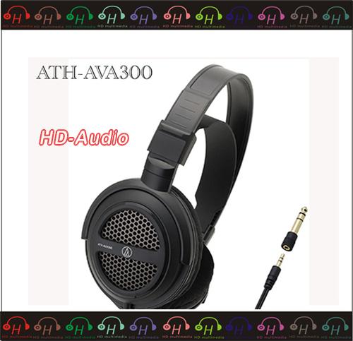 弘達影多媒體 ATH-AVA300 日本鐵三角 開放式耳罩式耳機 ATH-TAD300 改款