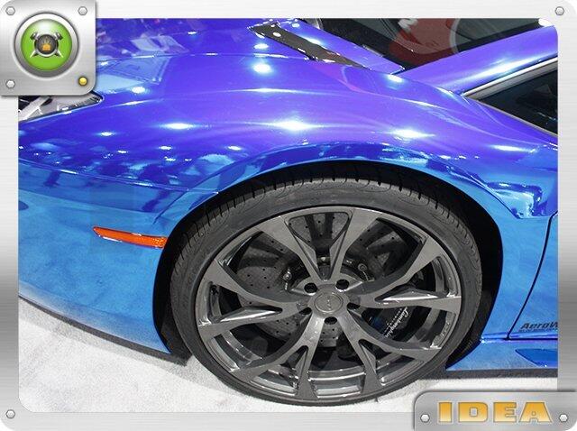 泰山美研社 D4980 Lamborghini 藍寶堅尼 AVENTADOR 車款 鋁圈 國外進口