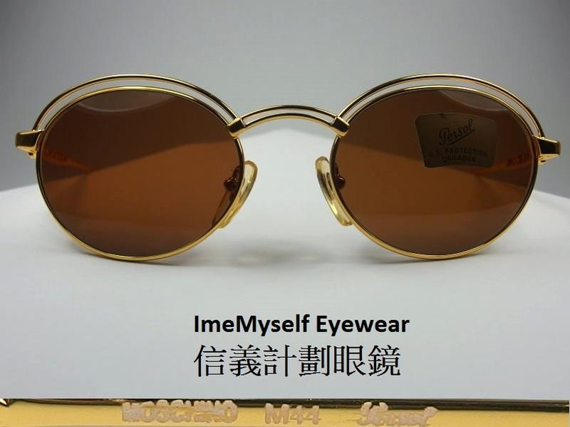 【信義計劃】ImeMyself Eyewear MOSCHINO M44 太陽眼鏡 義大利製 金屬框 圓框 另有光學版