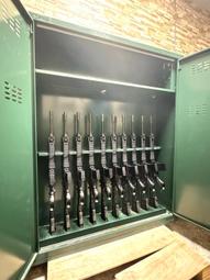 【OB工作室】-國魂系列－私校退役T91訓練用槍10枝含鋼質槍櫃