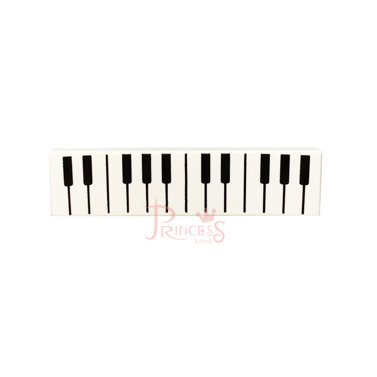樂高王子 LEGO 21319 1x4  六人行 鋼琴 琴鍵 樂團 音樂 白色 2431pb593 A348