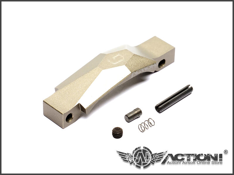 【Action!】現貨）HAO - G樣式 鋁合金CNC 標準版 加大護弓 (沙) M4 HK416 AEG GBB