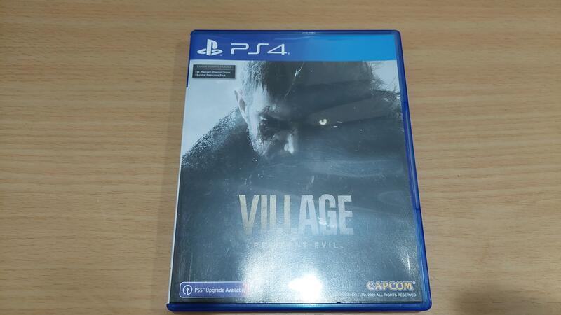 (兩片免運費)中古 PS4 惡靈古堡8 村莊 Resident Evil Village 中文版 直購價730