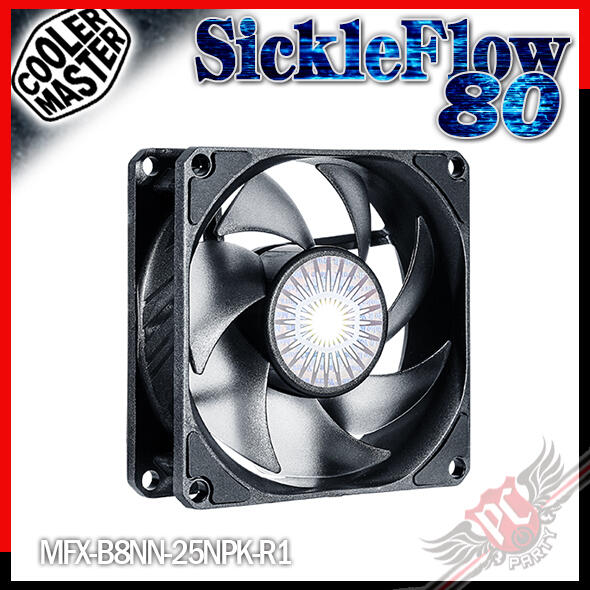 [ PCPARTY ] CoolerMaster SICKLEFLOW 80 PWM 風扇