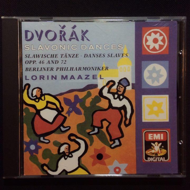 Dvorak德弗扎克-Slavonic Dances斯拉夫舞曲全集 馬捷爾指揮柏林愛樂 早期荷蘭版