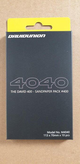 【高雄天利鄭姐】DAVIDUNION 人體工學筆SANDER-DAVID 400筆型電動修磨機專用砂紙 (M404)